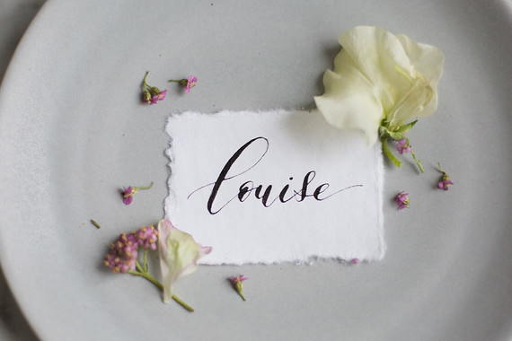 Calligraphy name card