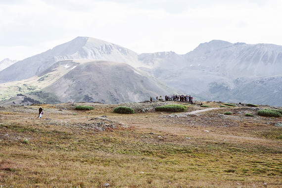 Rustic bohemian wedding in Aspen