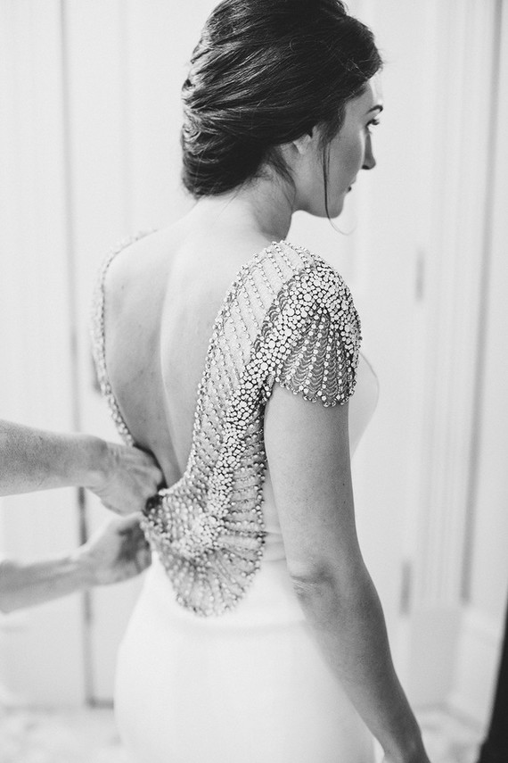 Romantic wedding dress