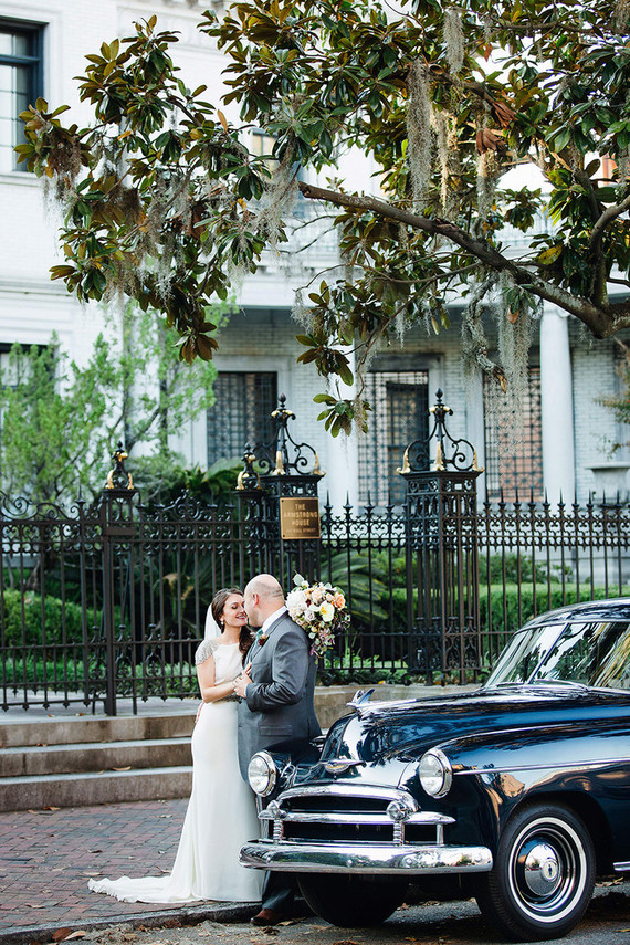 Romantic Savannah destination wedding