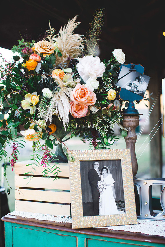 Romantic wedding decor