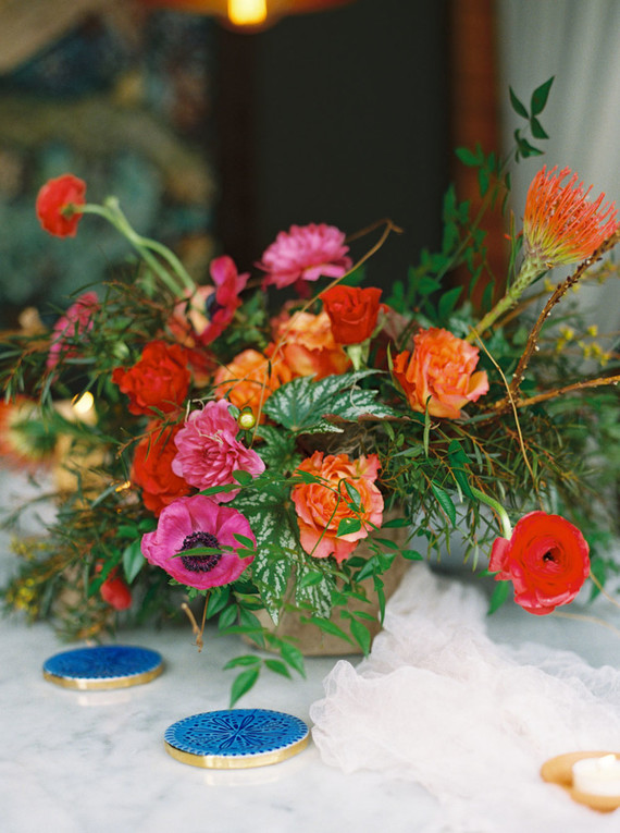 Spanish inspired flowers