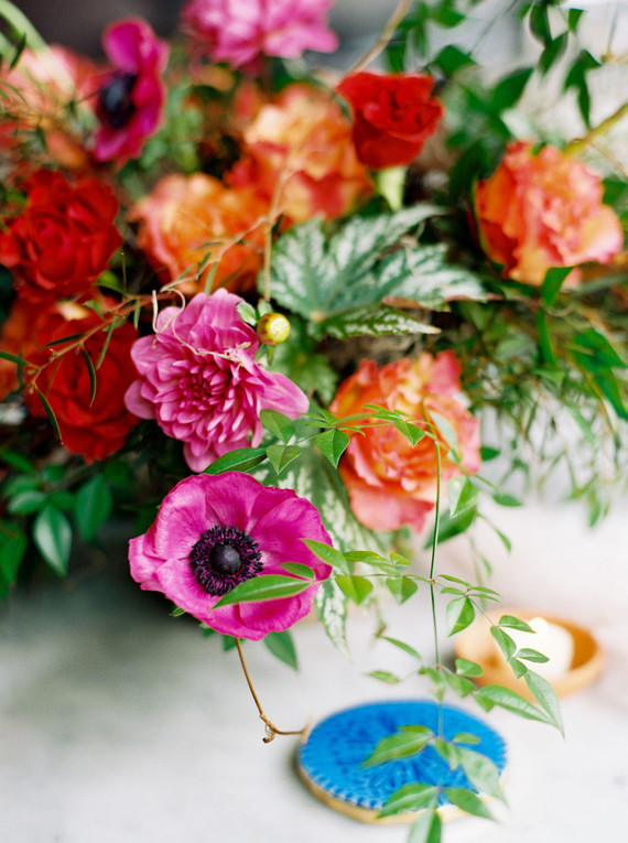 Spanish inspired flowers Inspiration