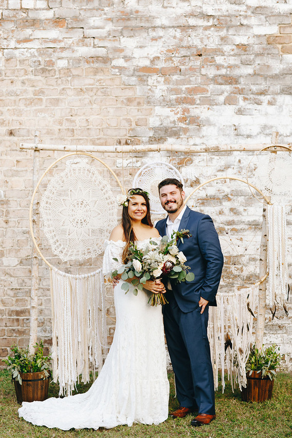Boho wedding ceremony Inspiration