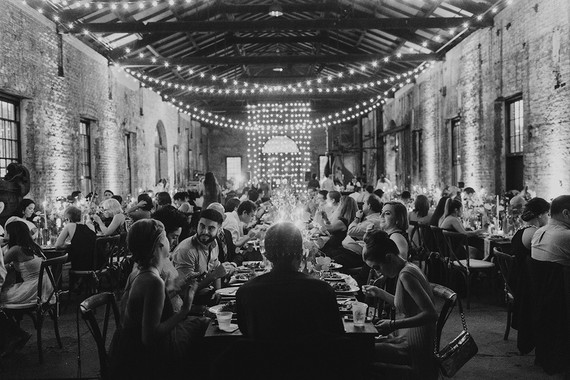 Bohemian warehouse wedding