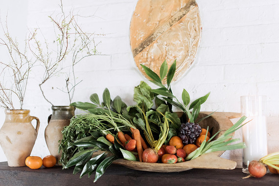 veggie garden baby shower