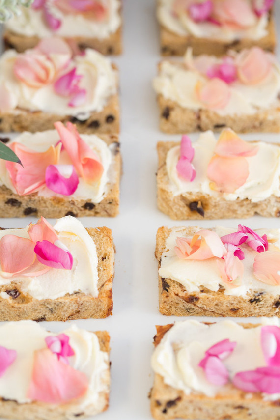 floral toasts Inspiration