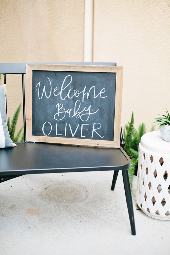 Fixer Upper inspired baby shower
