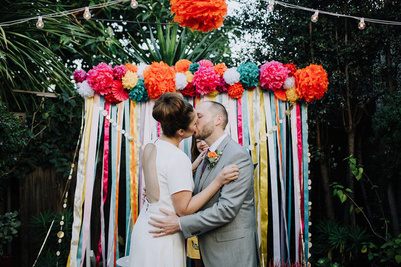 Fiesta themed backdrop