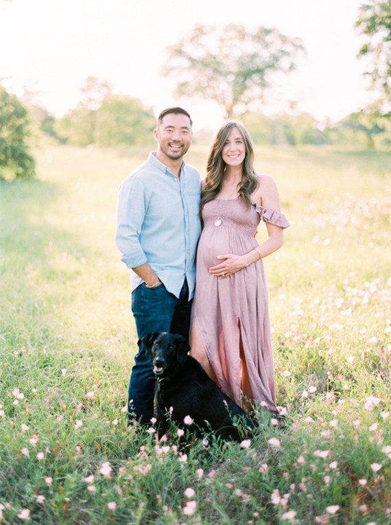 Mossy Oaks romantic maternity photos