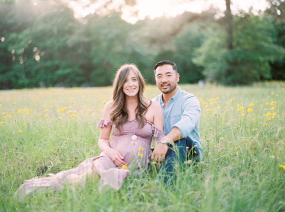Mossy Oaks romantic maternity photos