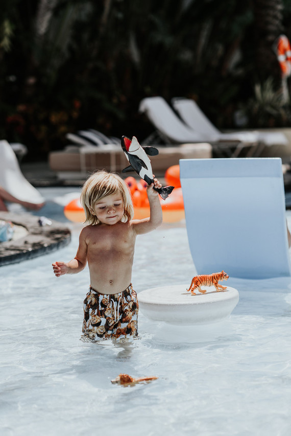 second birthday party at The Raleigh in Miami Inspiration