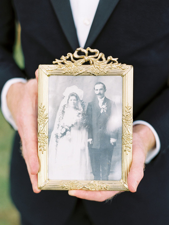 Vintage photoOregon Wine Country Wedding Inspiration
