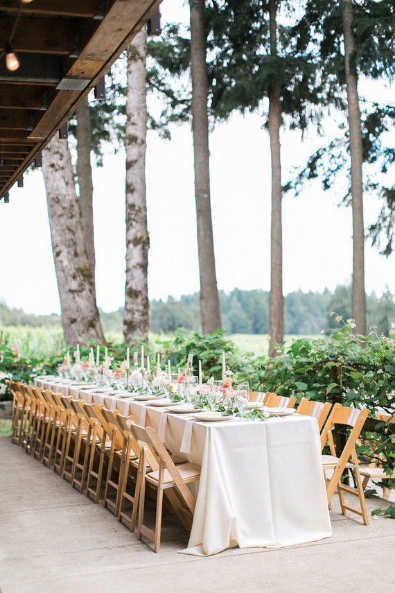 Romantic tablescape