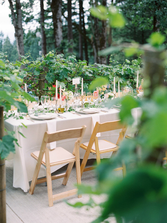 Romantic tablescape