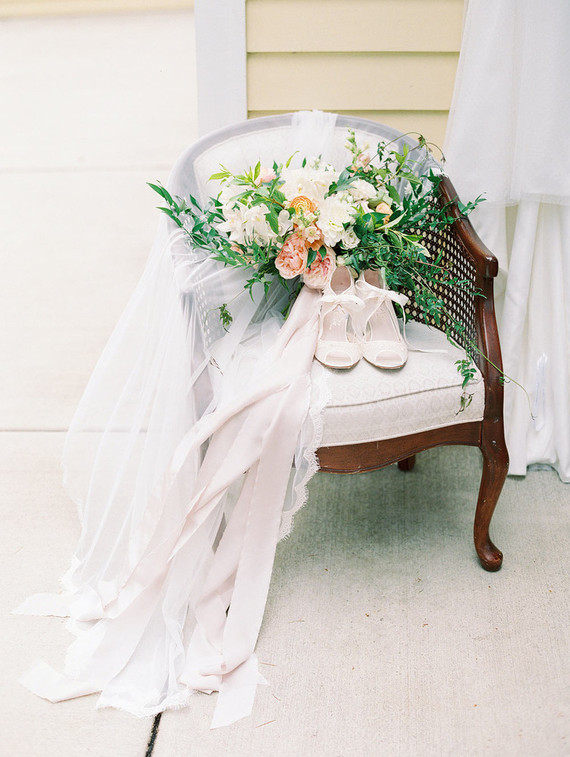 Romantic bridal fashion