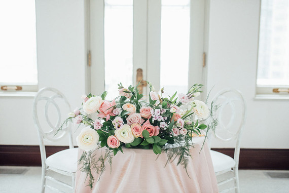 Spring wedding flowers