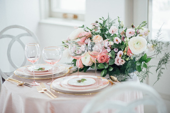 Spring wedding flowers