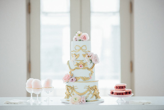 French wedding cake