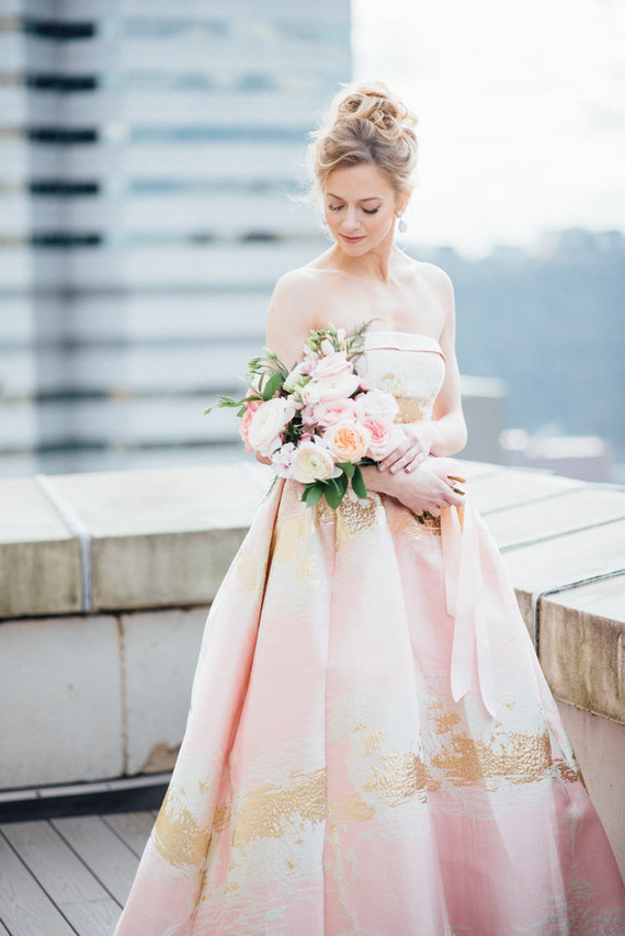 Spring bridal portrait