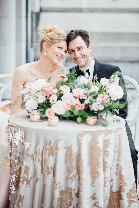 Spring wedding flowers