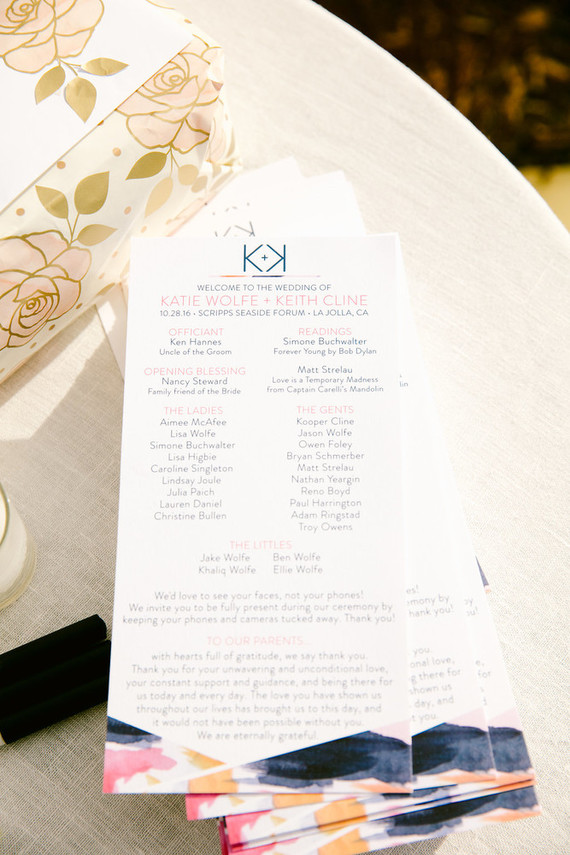 Colorful San Diego wedding: Katie   Keith Wedding Inspiration