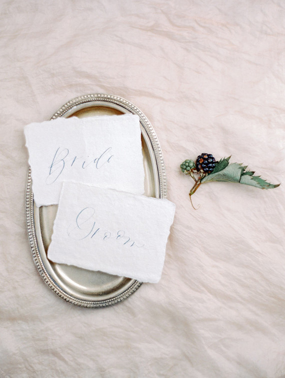Wedding calligraphy