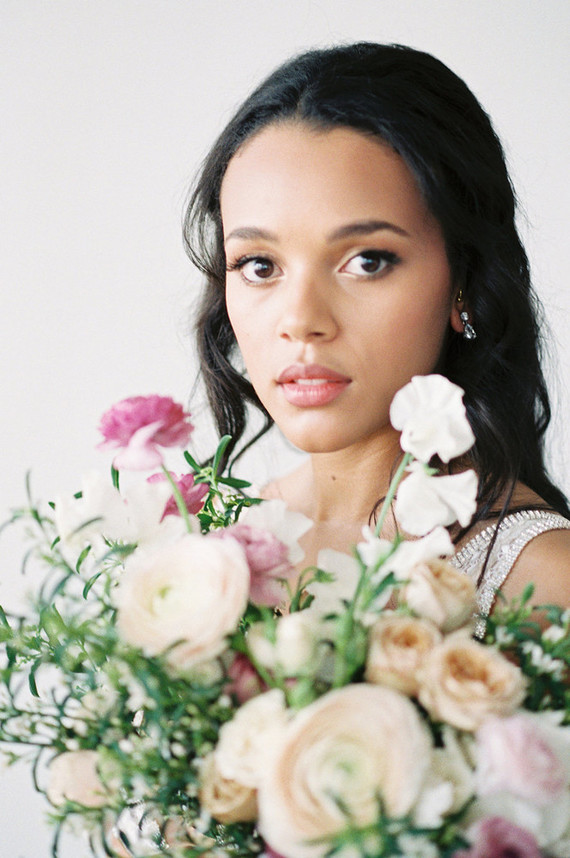 Spring bridal beauty