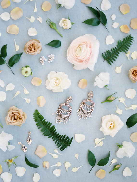 Spring bridal jewelry