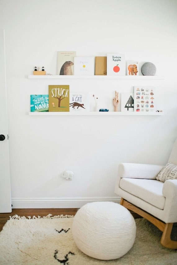 Modern, bright designer nursery by Almost Makes Perfect