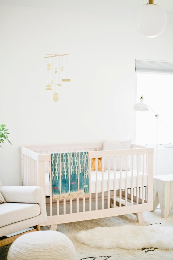 Modern, bright designer nursery by Almost Makes Perfect Inspiration