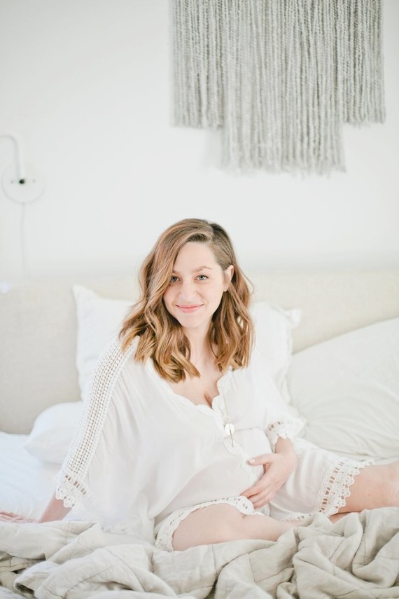 Modern, bright designer nursery by Almost Makes Perfect