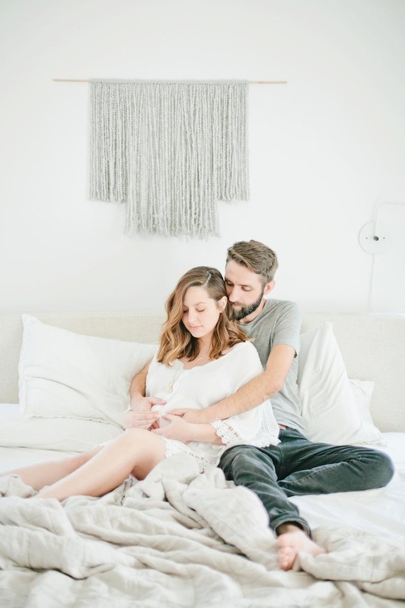 Modern, bright designer nursery by Almost Makes Perfect