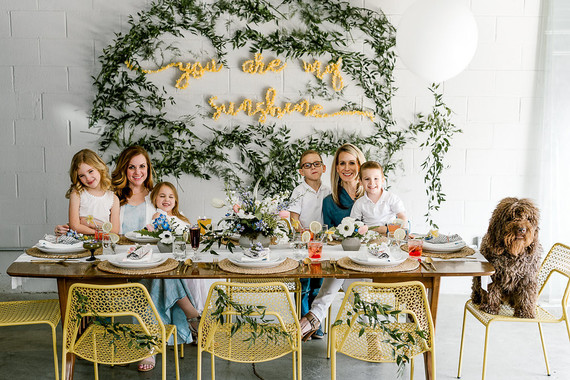 You are My Sunshine Mother's Day brunch Inspiration