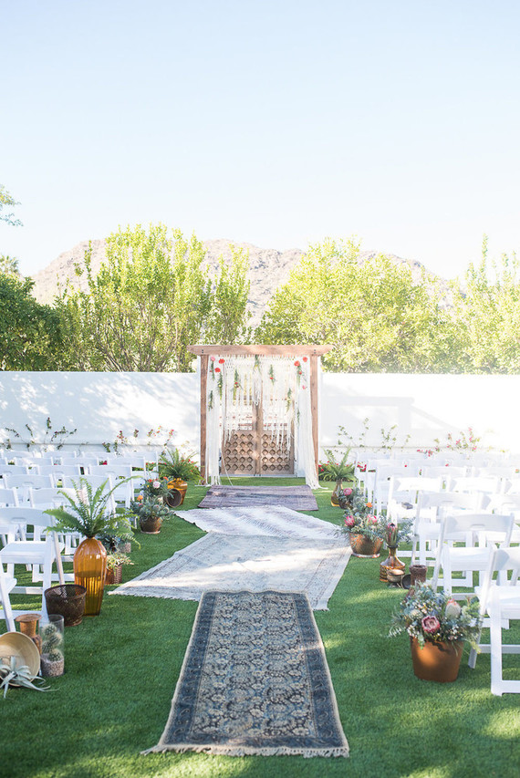 Paradise Valley wedding ceremony
