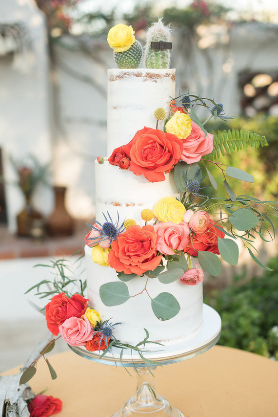 Desert inspired cake Inspiration