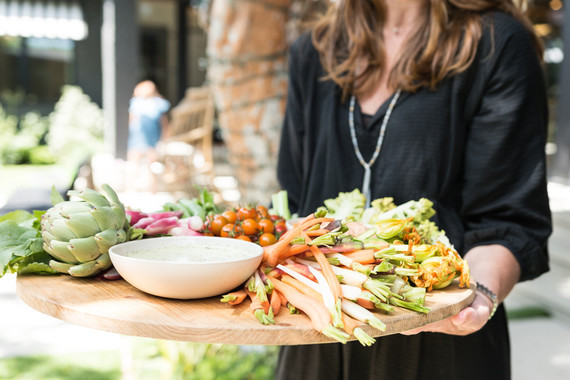 Crudite platter