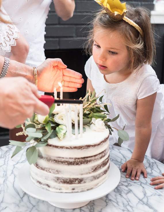 girl's birthday cake