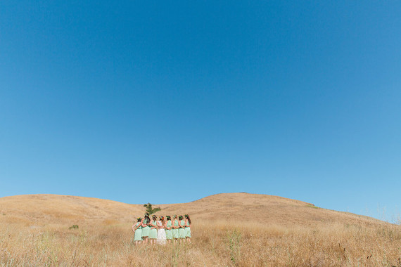 California farm wedding