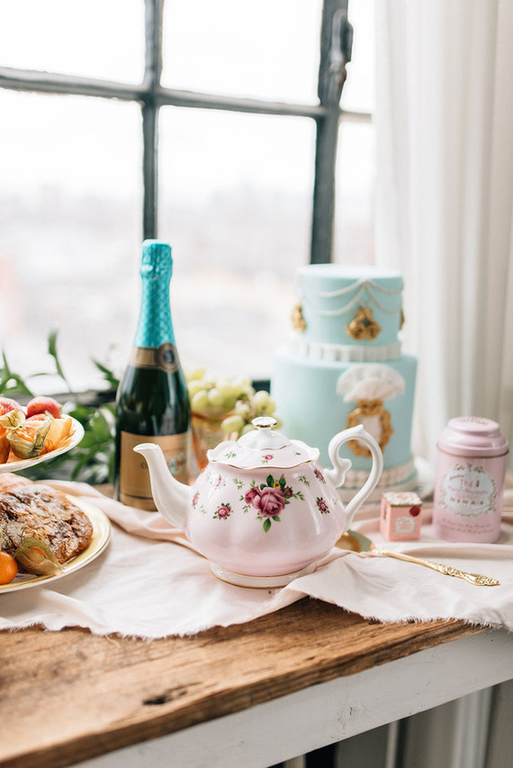 Tea party dessert table