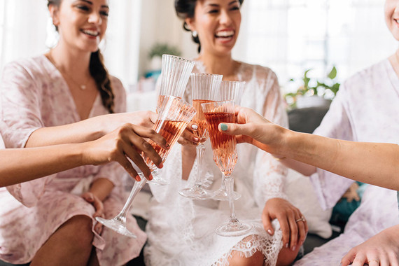 Vintage bachelorette tea party inspiration