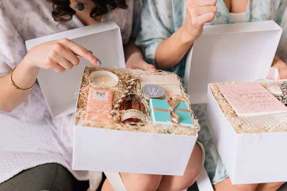 Bridesmaid gift box by Present Day Gifts Inspiration