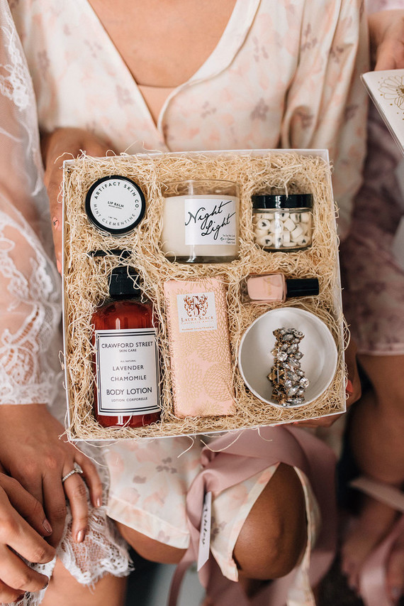 Bridesmaid gift box by Present Day Gifts Inspiration