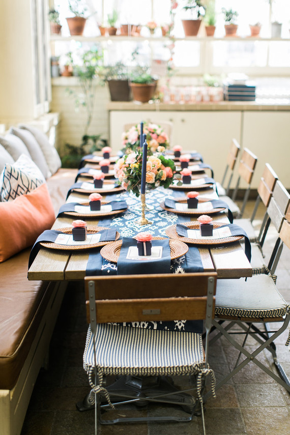 Spring birthday tablescape