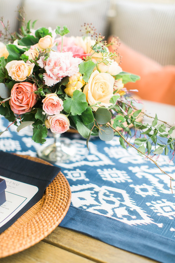 Ikat table runner