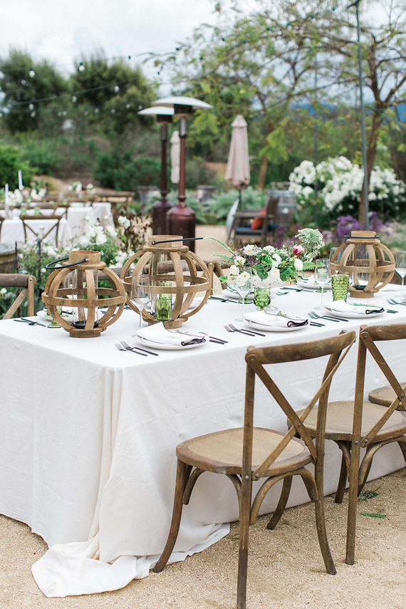 Rustic tablescape