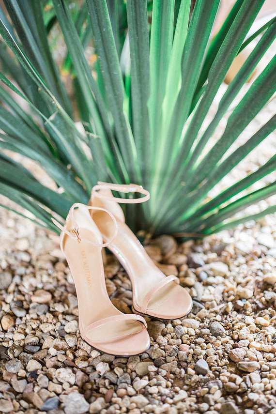 Stuart Weitzman bridal shoes