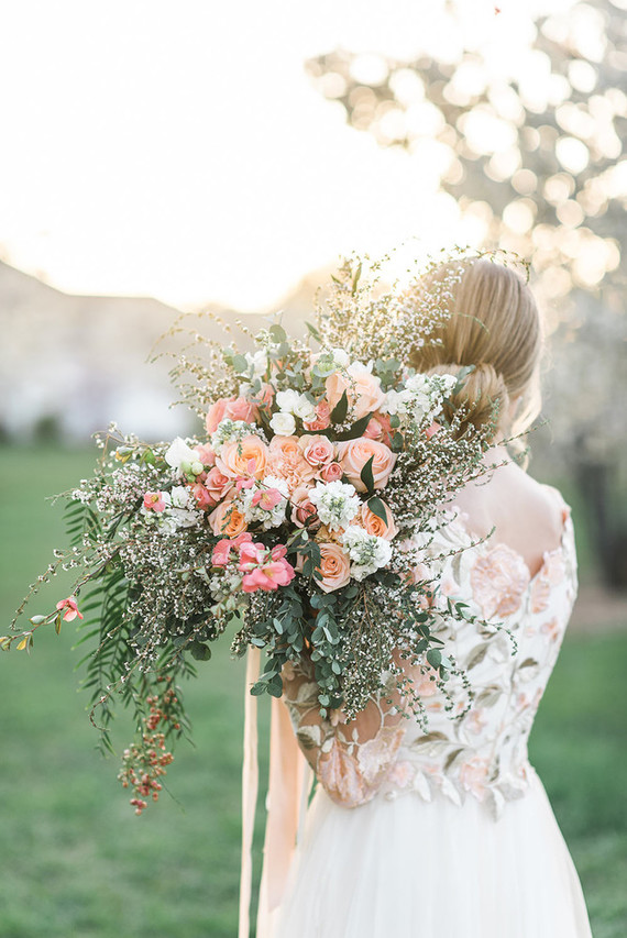 Peach bouquet recipe