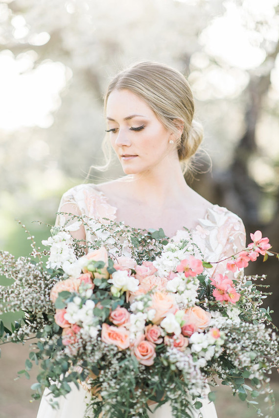 Peach bouquet recipe