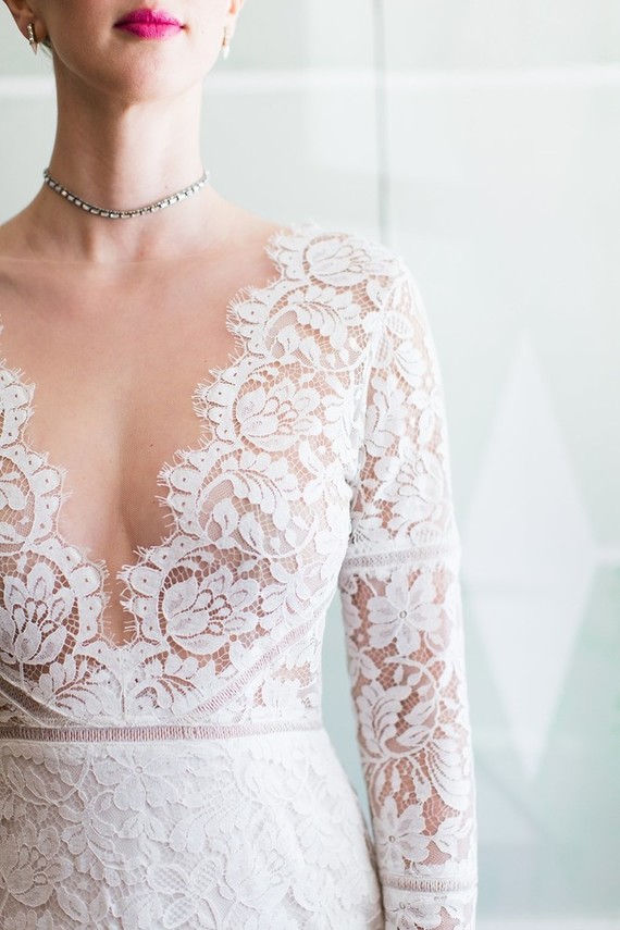 Sarah Seven wedding dress